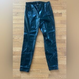 Faux Leather Womens Leggings Medium